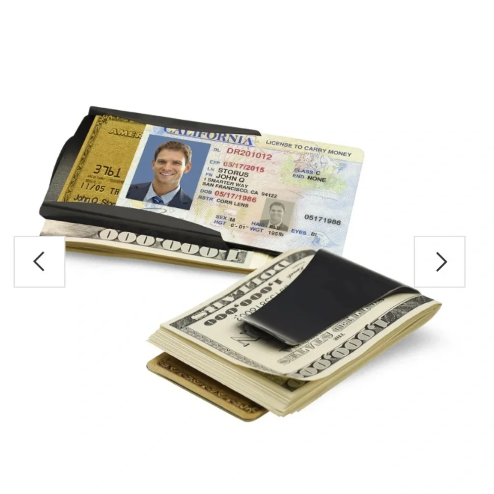 STORIS Smart MoneyClip - Silver Money Clip
